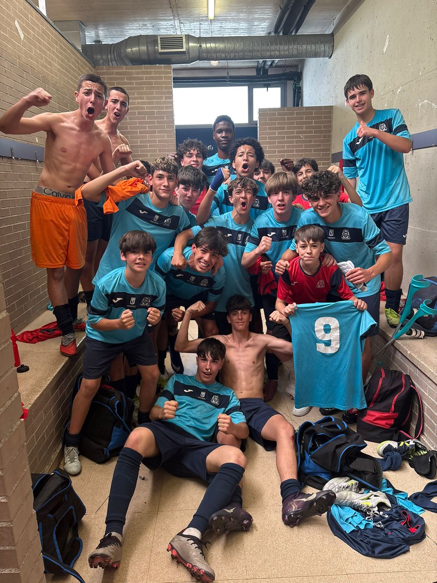 <a href="/EFBarrioPilar/">EF Barrio del Pilar</a> 
Último partido de la jornada,  nuestro Cadete A gana 1-2 en su salida a 🏟⚽️💚 Valdelasfuentes .
#VamosEscuela hastaelfinal 💚