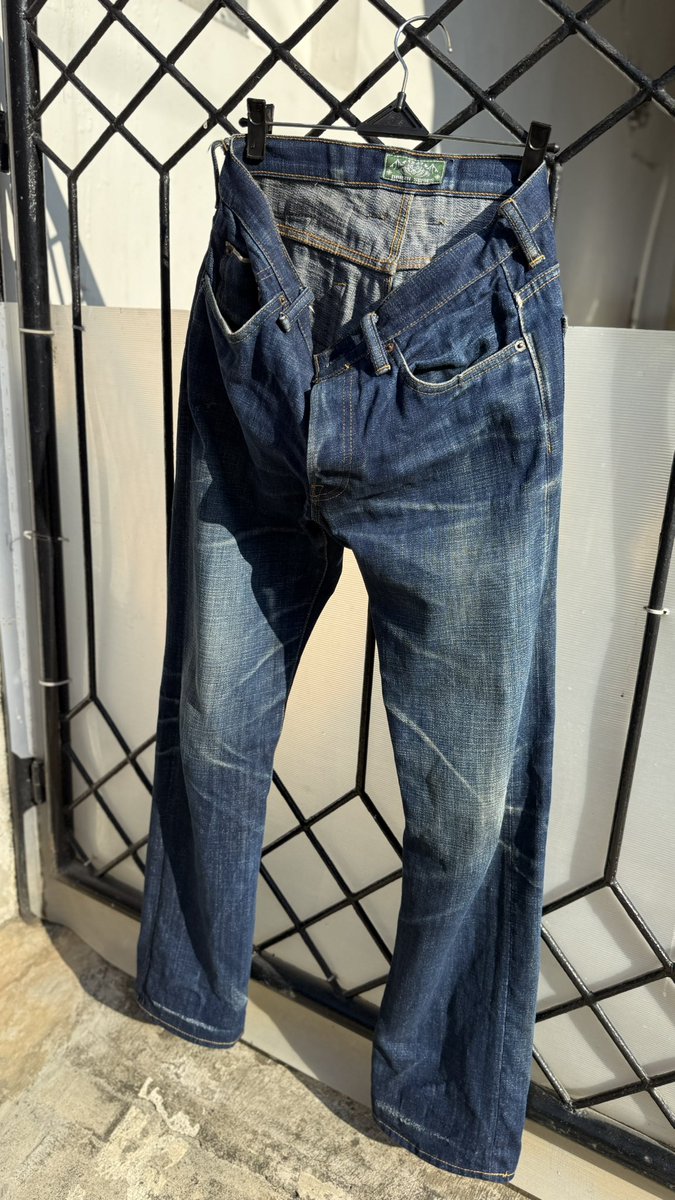 puutooqs86's tweet image. 一年半。
洗うのは2回目かも？

#生デニム