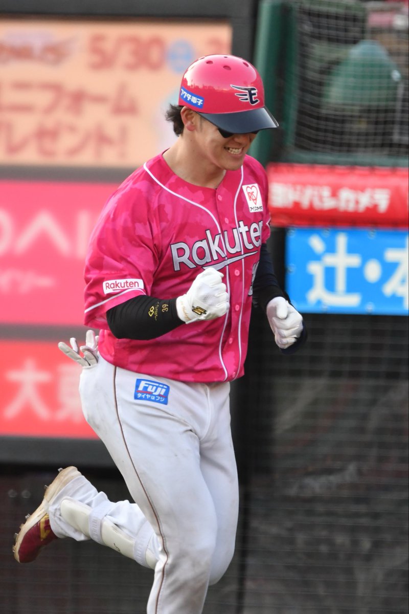 e__y39's tweet photo. 2026.4.25
今季第3号ホームラン😭👏

力強いガッツポーズしながら戻ってきて
みんなに歓迎されててオタク歓喜🥹🎉 https://t.co/MACTARC9UQ