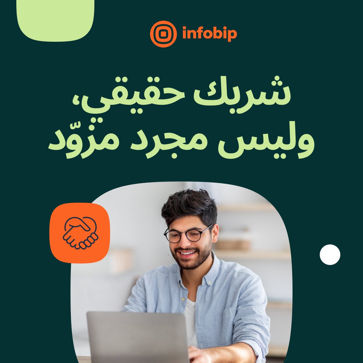 Infobip tweet media