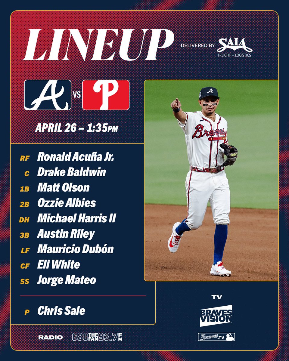 Braves's tweet image. Sale start ⛵️

#BravesCountry