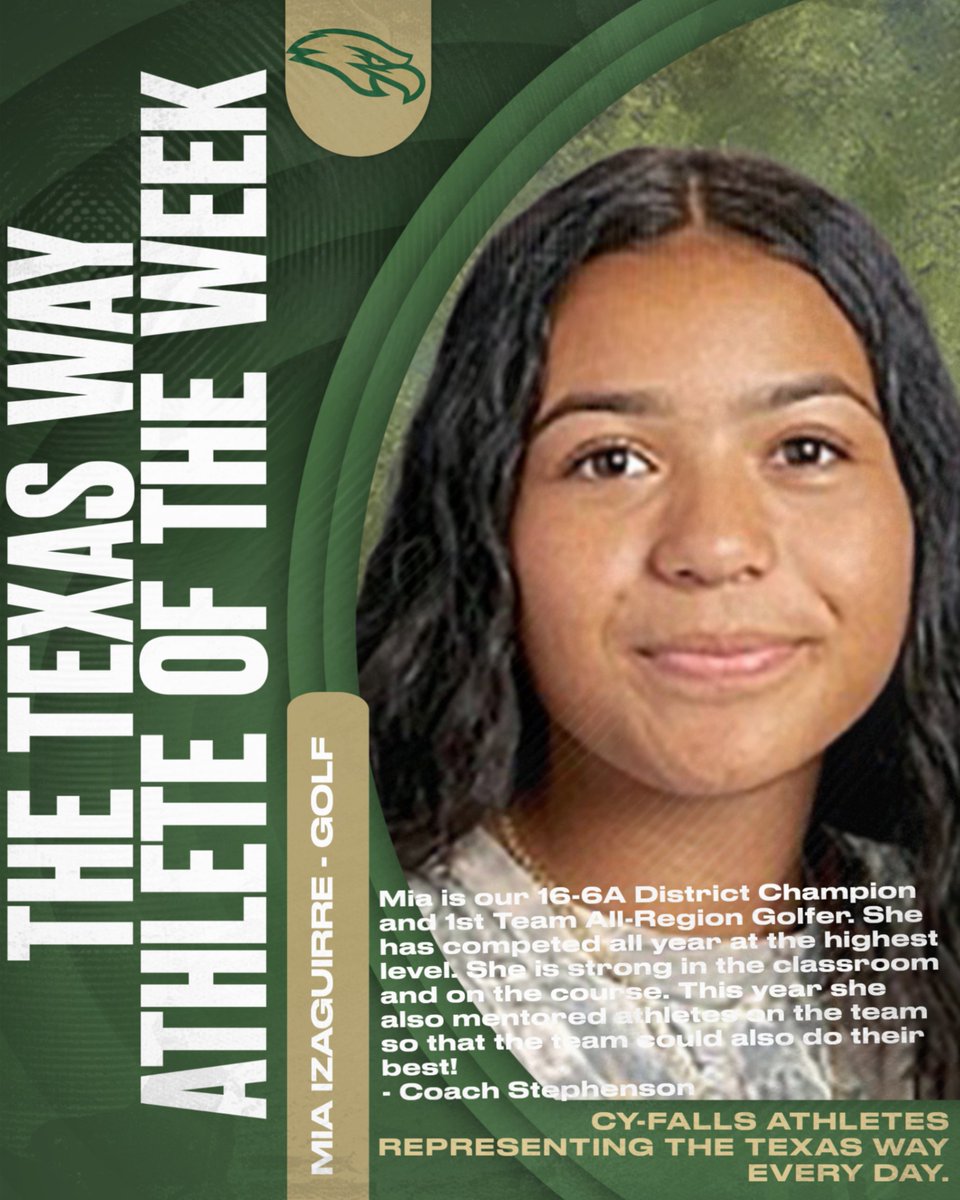 Cy Falls Athletics tweet media