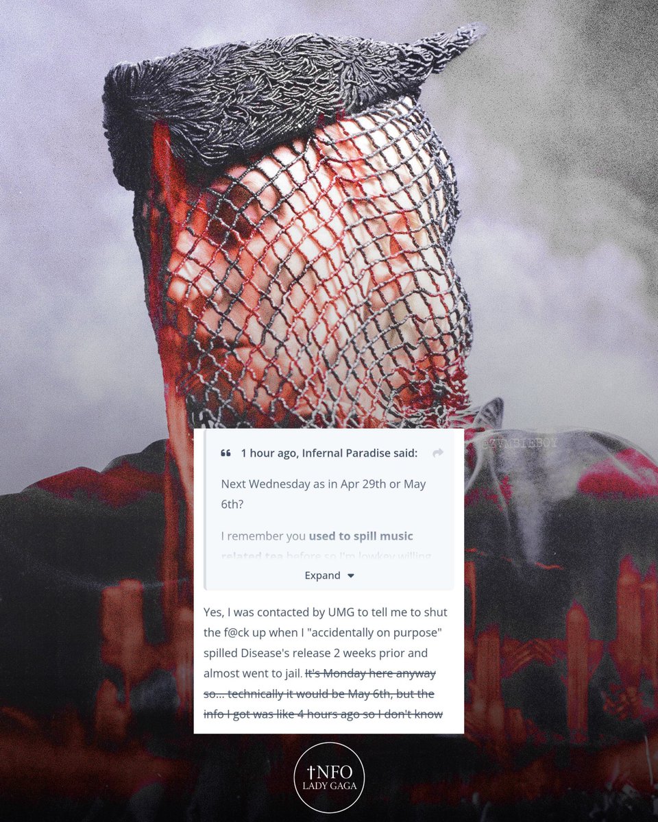 Info Lady Gaga tweet media