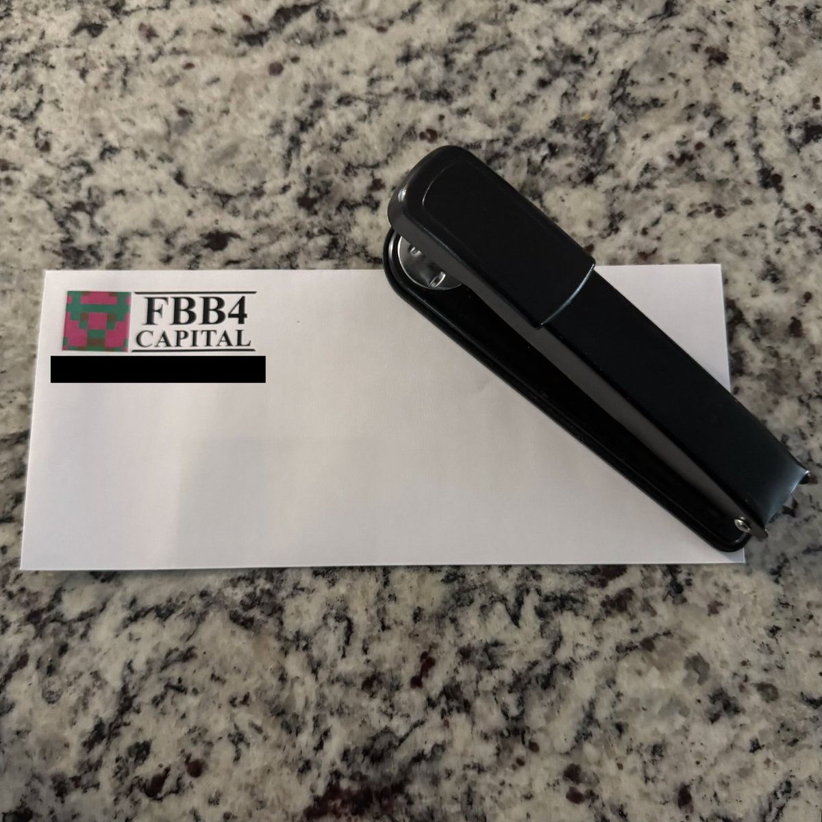 Special delivery. Send it.