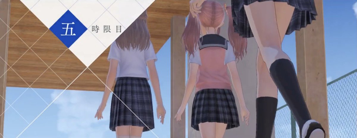 しれっと本編シナリオに出る前からヒロインが映り込んでいる