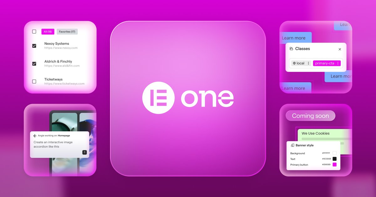 Elementor tweet media
