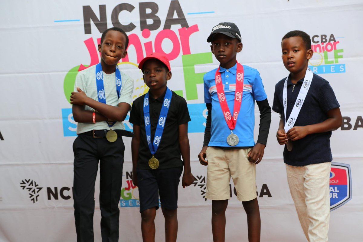 NCBAUganda's tweet image. A day well spent, indeed — reinforcing our commitment at NCBA to invest in sport, build character, and inspire greatness, one round at a time. ⛳️🔥

#GoForIt | #NCBAJuniorGolfSeries | #USKidsGolf | #InspiringGreatness