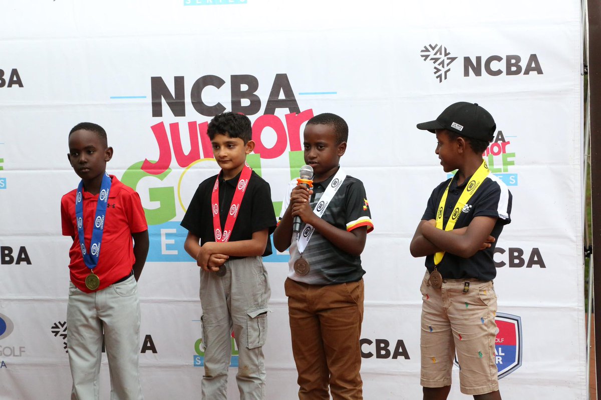 NCBAUganda's tweet image. A day well spent, indeed — reinforcing our commitment at NCBA to invest in sport, build character, and inspire greatness, one round at a time. ⛳️🔥

#GoForIt | #NCBAJuniorGolfSeries | #USKidsGolf | #InspiringGreatness