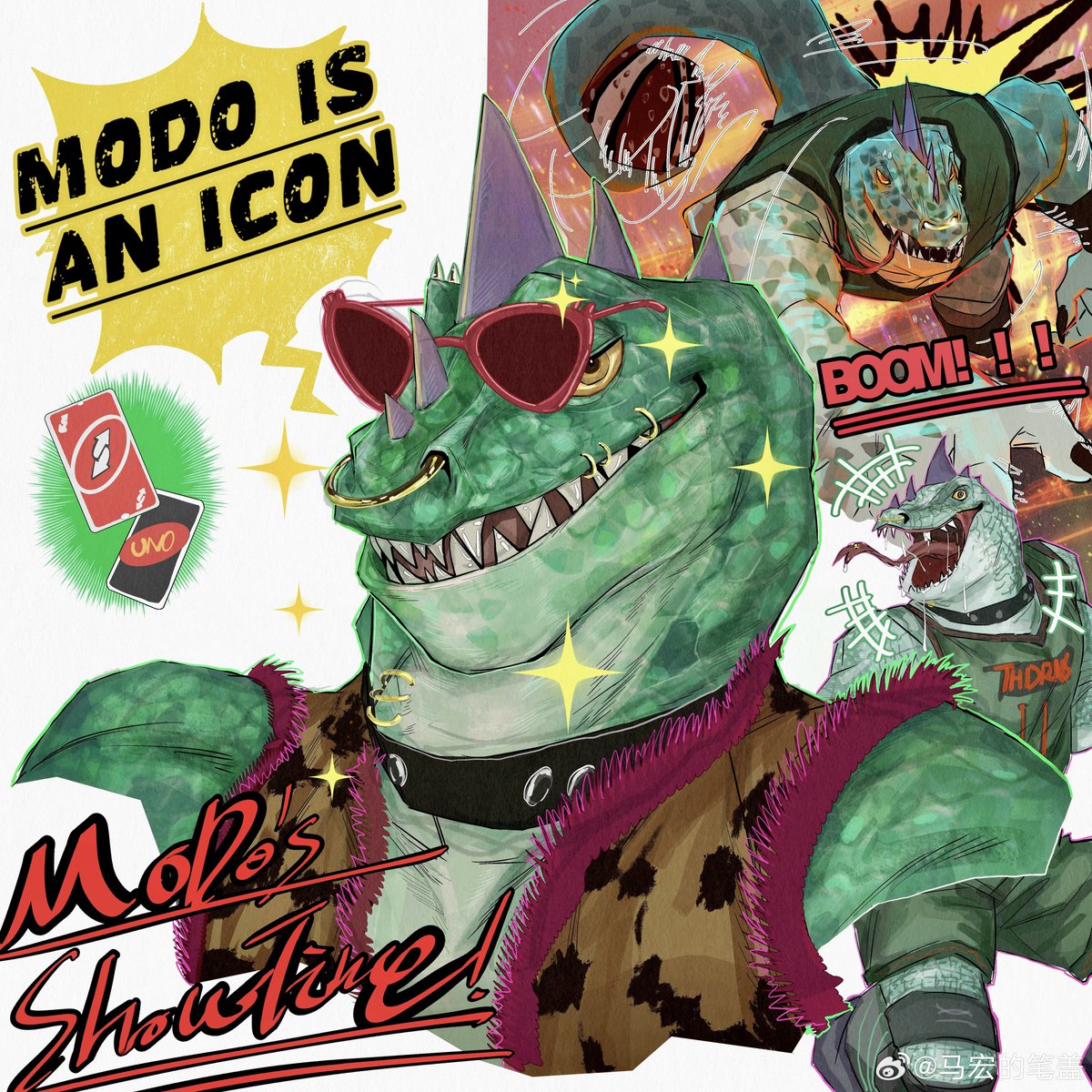 马宏的笔盖.💖💚 tweet media