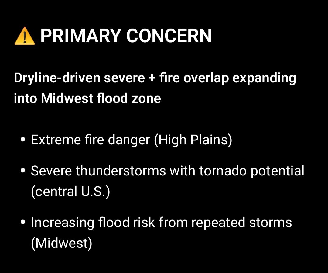 HEIS_Tswvlis's tweet image. 🧭 #CAPSTONE #U.S. MULTI-#HAZARD DASHBOARD

April 26, 2026 — v7.3.2 (Daily Update) NOAA-aligned synthesis