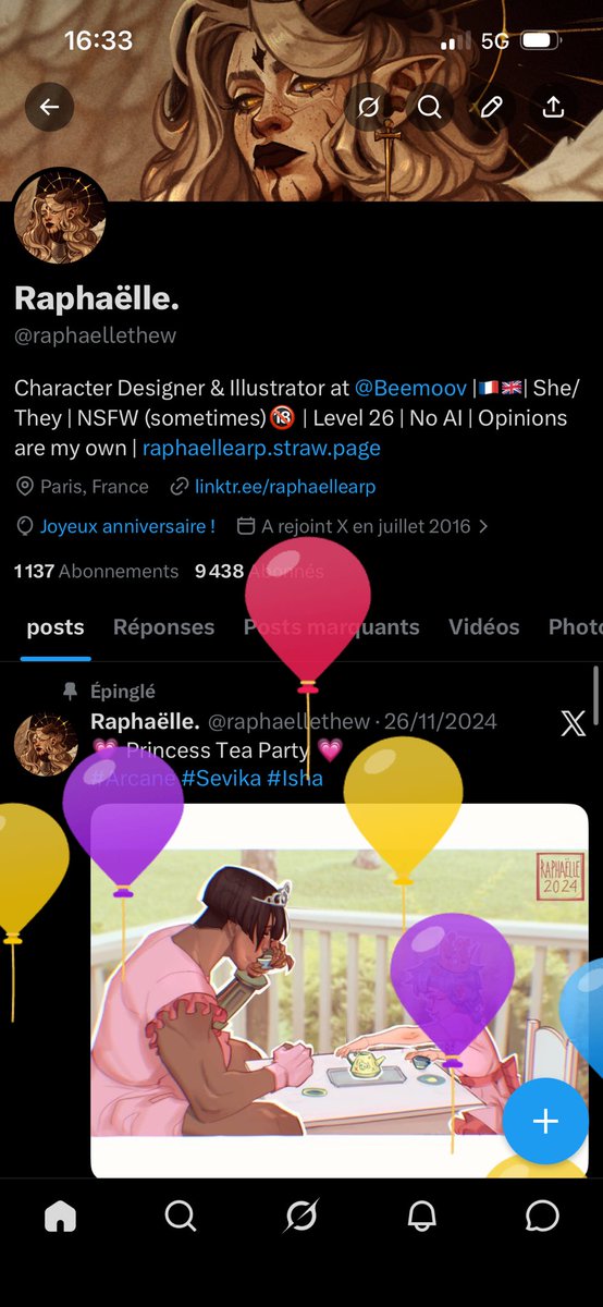 Raphaรซlle. tweet media