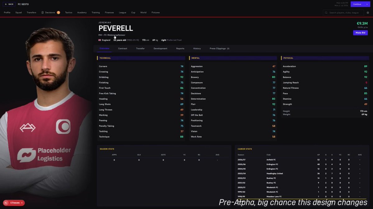 FGZNews's tweet photo. 🚨 'Football Rewritten' is a new game being created by YouTuber 'Geografifa' 🎮

The game aims for a realistic career mode like experience with some exciting features like playing in different football eras! https://t.co/Wj7HdELntp