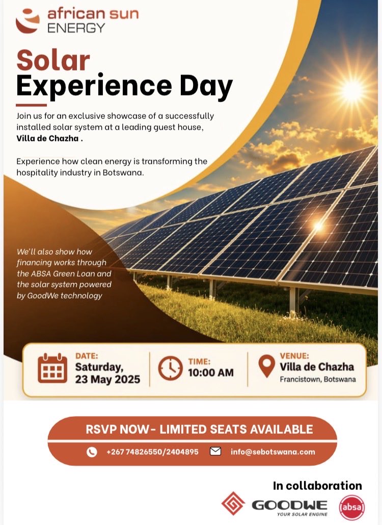 Sustainable Energy Botswana tweet media