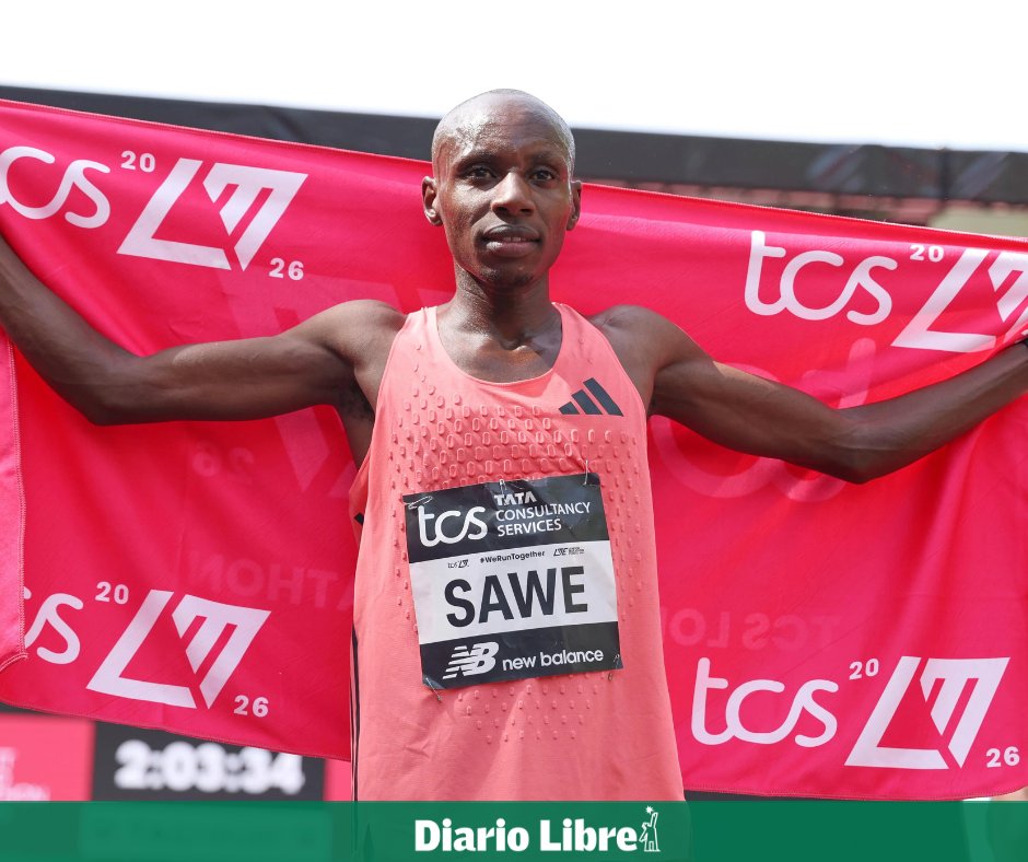 DiarioLibre's tweet image. 🥇| #DeportesDL | El keniano Sabastian Sawe bate el récord mundial de maratón con 1h59:30

🔗ow.ly/qSvx50YQ2ew

#DiarioLibre #Noticias #Maraton #RecordMundial #SabastianSawe #Atletismo