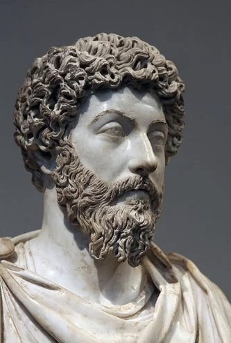 TodayinHistory's tweet photo. Marcus Aurelius was born today in 121 AD! 

When Marcus was young, Emperor Hadrian admired his character and nicknamed him “Verissimus”, which means the truest one. 

This proved true as Marcus became one of the greatest Emperors Rome had ever seen. https://t.co/5K6bZe1TIO