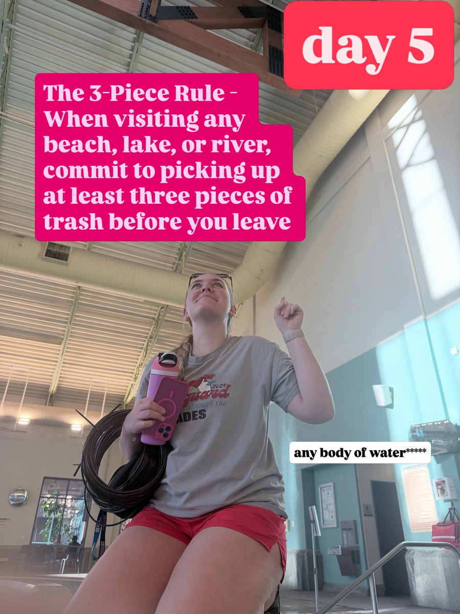 _Ocean_friends_'s tweet image. DAY 5!! Keep this rule with you if you live near a body of water!
#ocean #aware