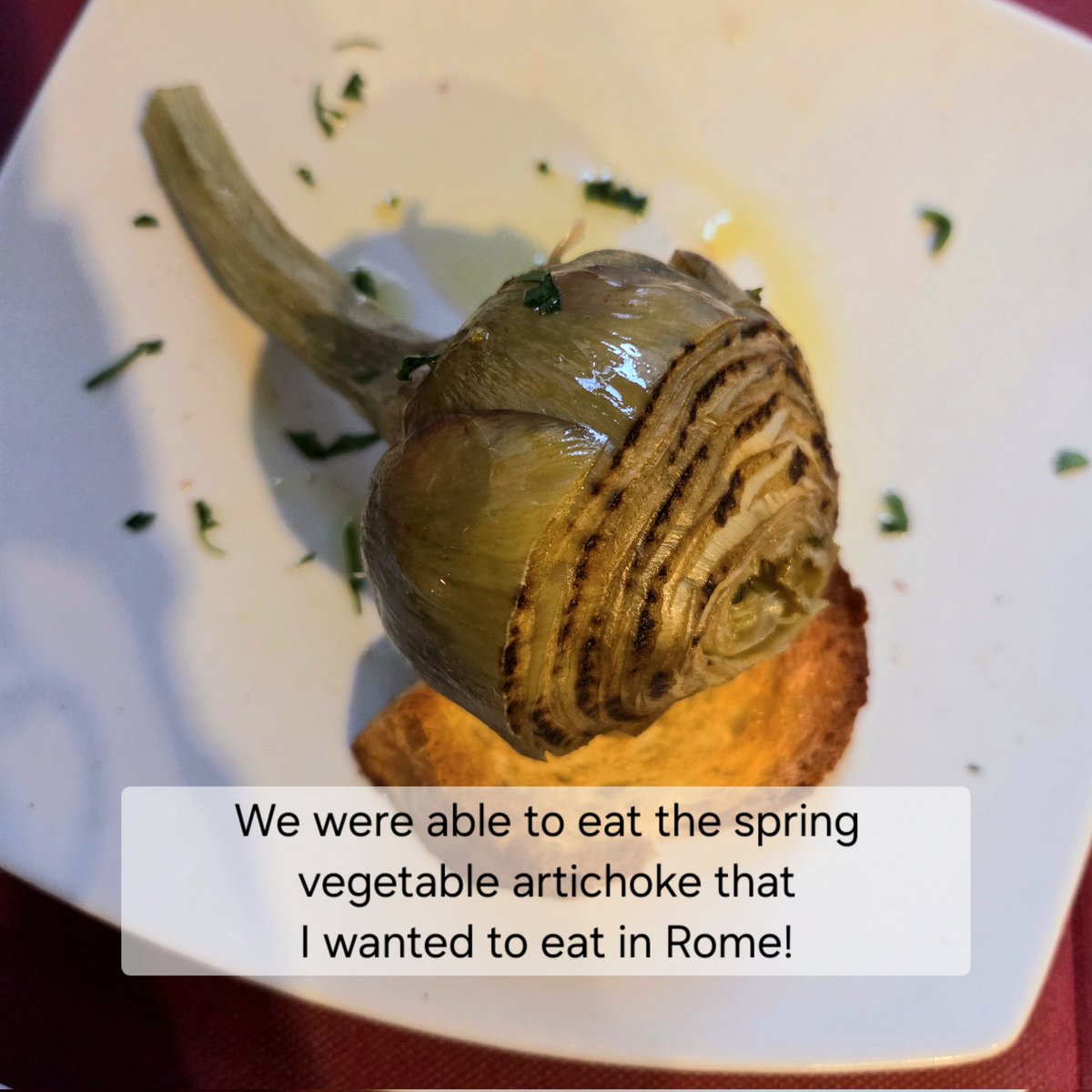 apricot_fuwari's tweet photo. While in Rome, I visited a restaurant that offers homemade Italian dishes featuring spring-only vegetables like artichokes. Every single dish was absolutely delicious! 😋✨
#rome #artichokes #lasagna https://t.co/jLAvJv9MwG