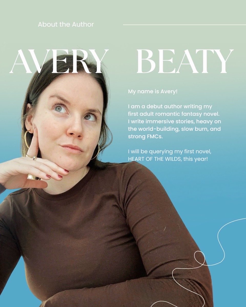 AvesBooks__'s tweet image. A little about me since I’m officially querying!! #amquerying #queryingauthors #abouttheauthor 

(Not made with AI just the background remover on canva)