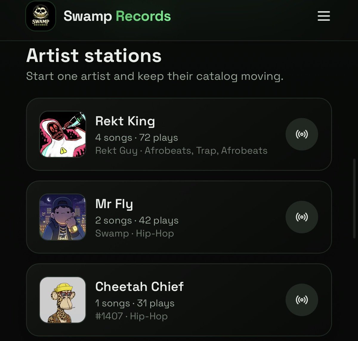 ArtFrogling's tweet photo. Swamp Records Roster Keeps Growing! 

Sign up today for early access @Swamprecord https://t.co/7UoMTaYol8