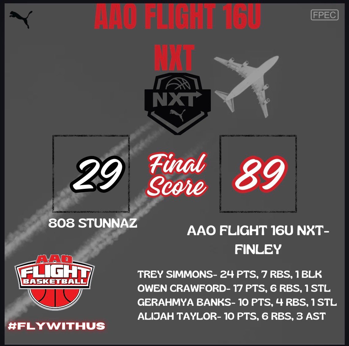 AAO Flight - NXT tweet media