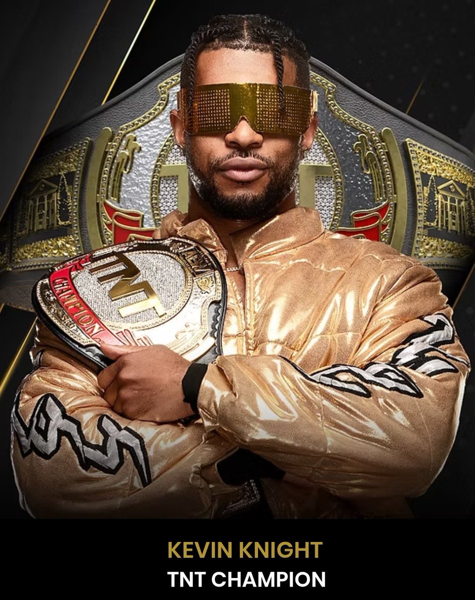 TheDrainmaker's tweet photo. Brand new Kevin Knight render as the TNT Champion. ✈️ https://t.co/IIki66Jj3Z