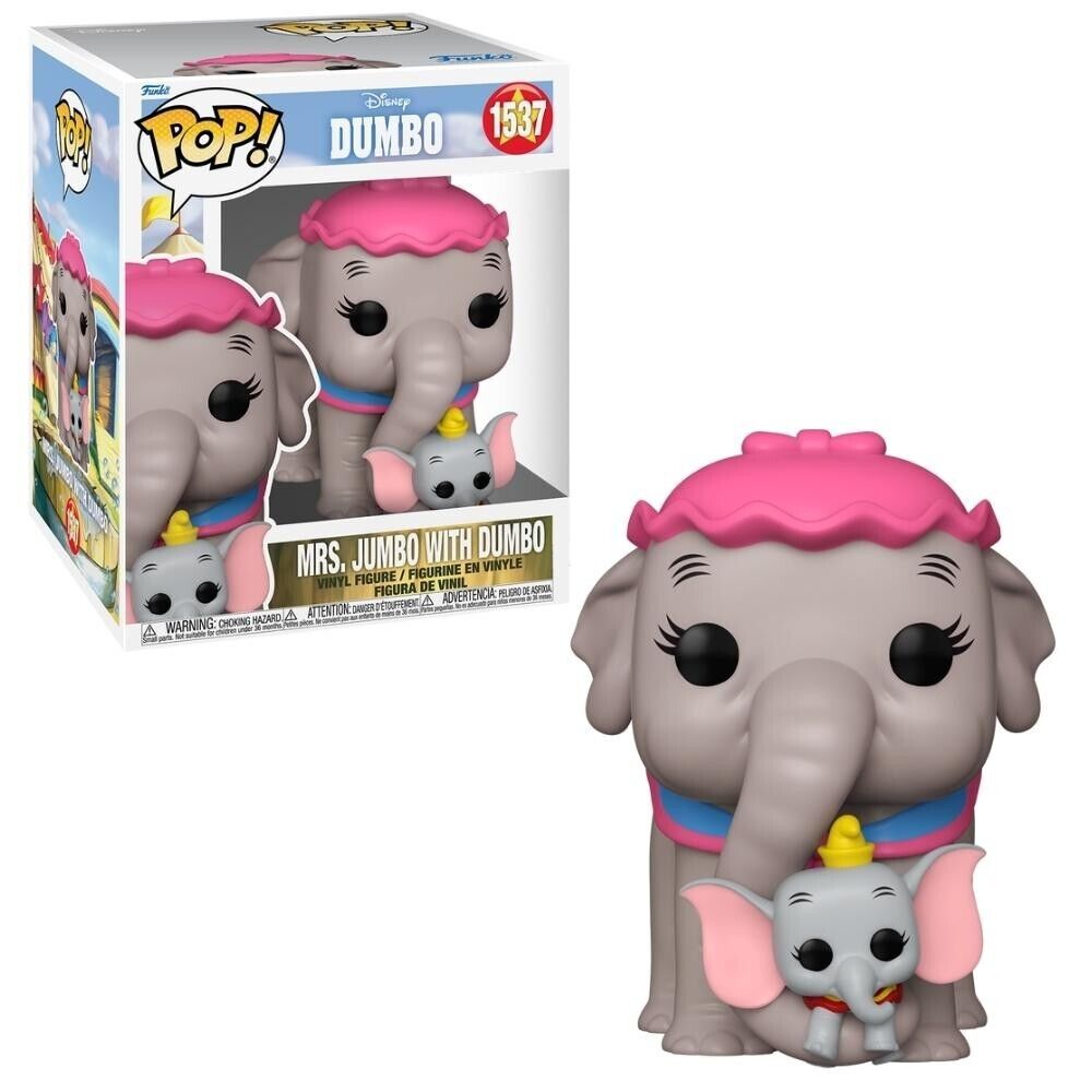 seutroxa's tweet image. Boneco Funko Pop! Sra. Jumbo e Dumbo por R$199,99. Economiza R$240 e tem nota 5! #tanocloobe #promocao #colecionaveis cloo.be/ofertas/232982…