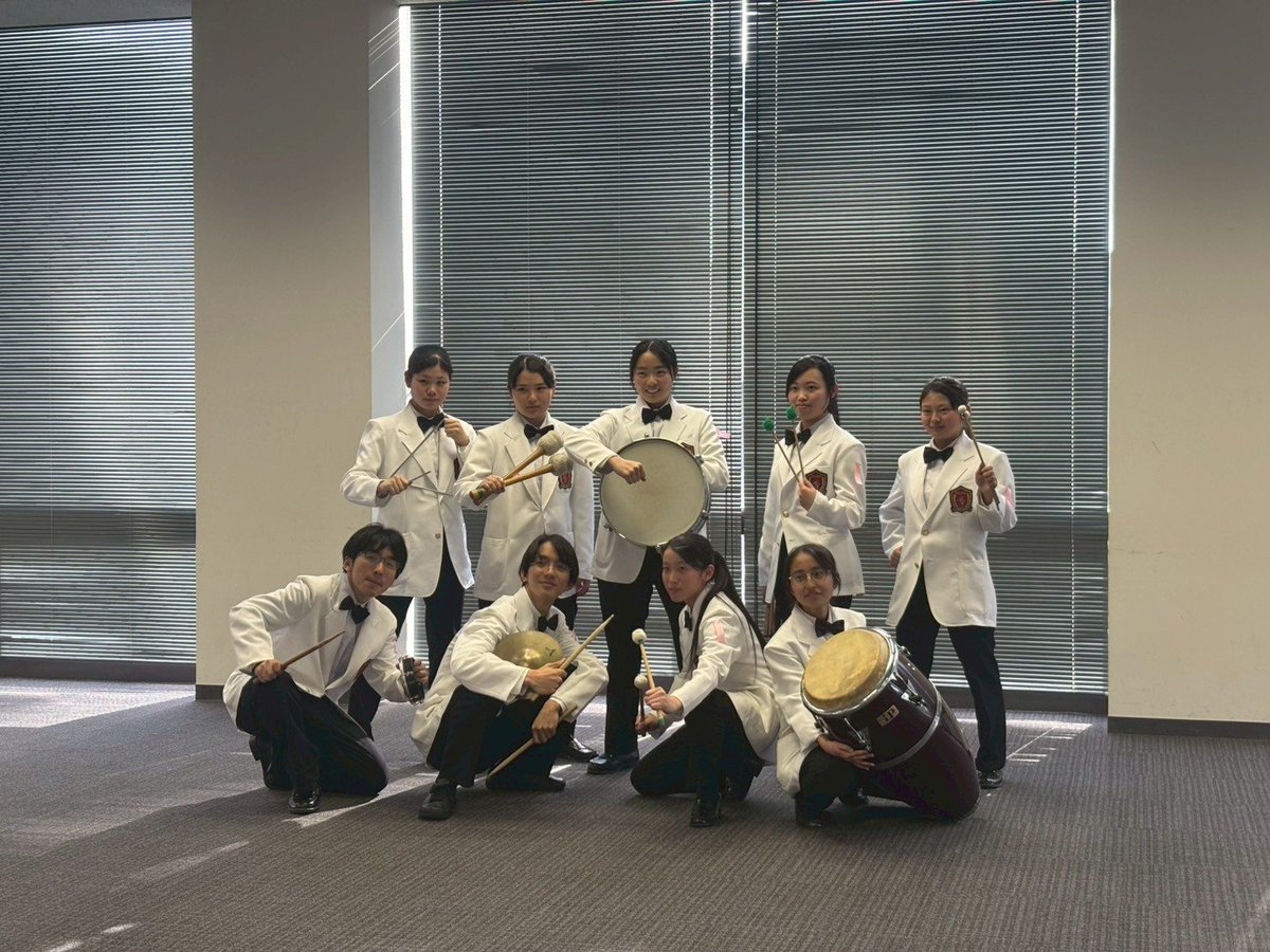 koshikitaband's tweet photo. 本日、所沢市民文化センターにて行われたジョイフルフェスティバルに参加させていただきました✨
ホールの響きを感じながら楽しんで演奏することができました🎶
今後も皆様の心に響く演奏をお届けできるよう精進して参りますので、応援よろしくお願い致します🔥 https://t.co/3TIsgm1O1u