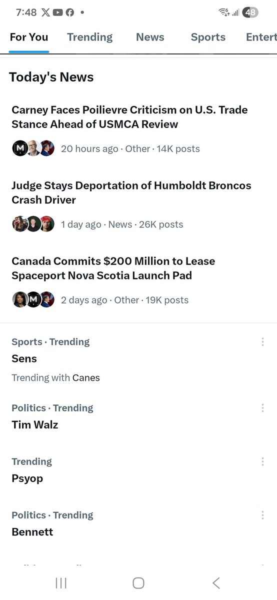 HShooboobee's tweet image. Meanwhile in 🇨🇦stan #Censorship promotes a drivel story about Carney absolutely nothing about the #TrumpAssassinationAttempt  @POTUS Alot of 🇨🇦 is concerned for you, your family &amp;amp; team. 
Screenpics of top news trending
I live in a #ShitholeCountry run by a libtarded #Dictatorship