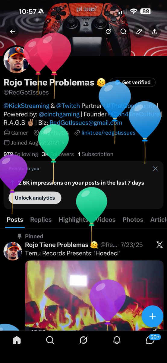 Rojo Tiene Problemas 🫠 tweet media