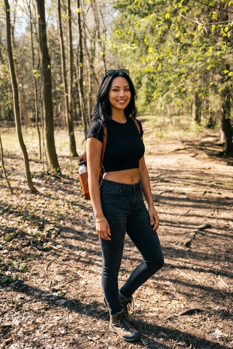 angel_rebel566's tweet image. Orientierungssinn wie eine tote Fliege, aber Hauptsache das Crop-Top sitzt. Wer kommt mich retten oder wollt ihr mich den Wölfen überlassen? 👀🔥

#HikingGirl #RoastMe #NatureLover