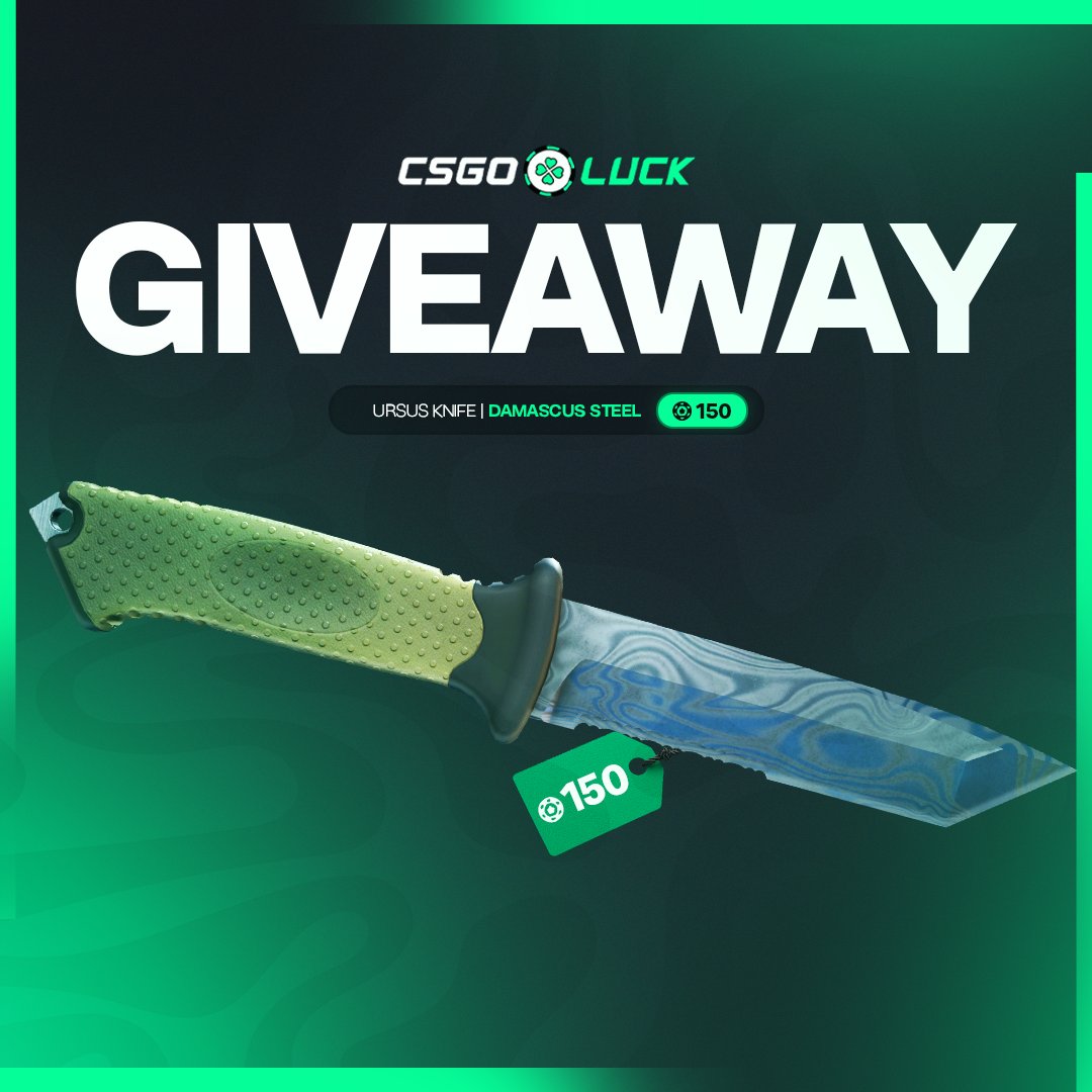 Anco_CS2's tweet image. 🍀150 SITE BALANCE (~$110) GIVEAWAY💰

➡️ To Enter:

✅ Follow me &amp;amp; @officialcsluck 
✅ RT &amp;amp; Like
✅ Tag 2 friends

⏳Ends in 7 Days! Good Luck!!!