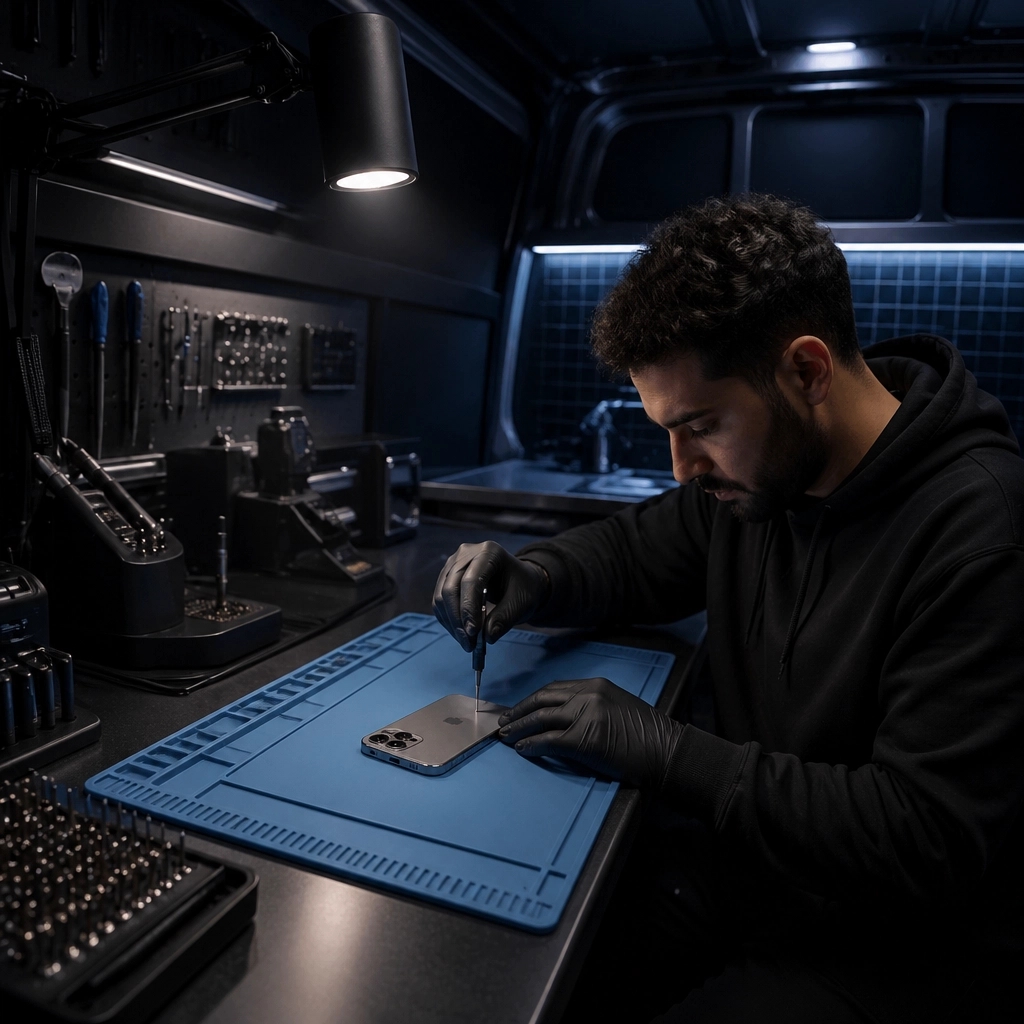 repairedcollect's tweet image. Sunday productivity: restored. 🛠️ Don't let a hardware glitch stall your prep for the week. Our mobile lab brings surgical-grade precision directly to your DUMBO loft or Manhattan office. Same-day service, zero downtime. #RepairedCollective