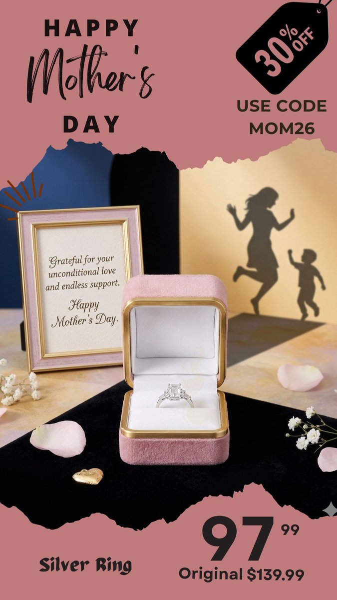 diamcelebritees's tweet image. For Buying:  bit.ly/3OcDu9a
Custom Label : 21888W-A59DC

Celebrate Mom with timeless elegance 💖
 High demand item 💥
 Grab yours today 🔥 Code: 21888W
.
.
.
.
.
.
.
.
.

#LoveForMom #JewelryAddict #GiftForHer #MomJewelry #DailyStyle #ClassicLook #TrendingNow #ShopFast