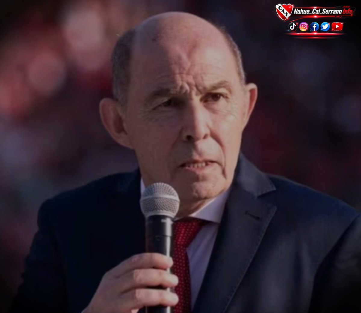 "Juegan en #Independiente, no es mucho pedirles que peleen un campeonato"

🎤 Ricardo Enrique Bochini