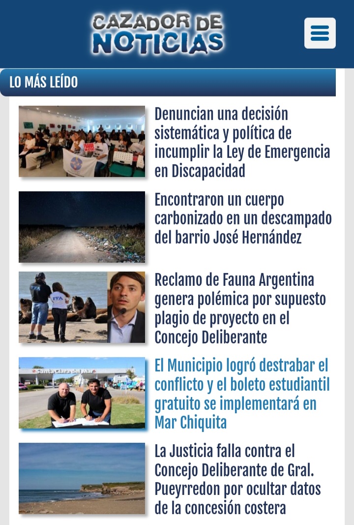 Cazador de Noticias tweet media