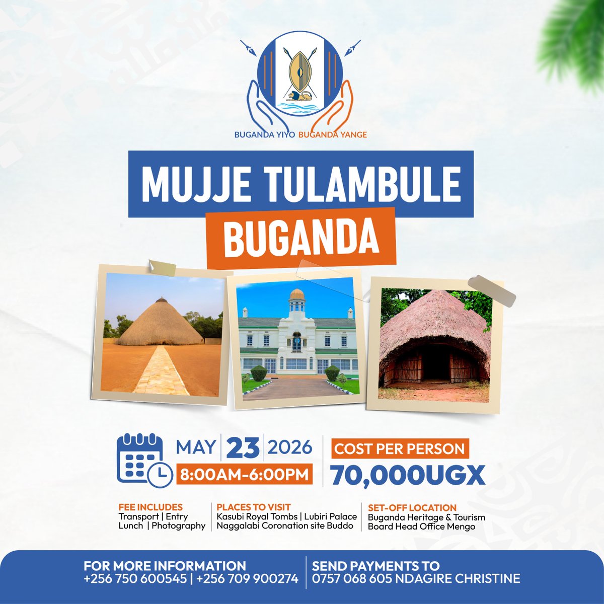 BugandYiyoYange's tweet photo. Bannamitimbagano MUJJE TULAMBULE BUGANDA 💃💃

#TourBuganda
#LambulaNeBYBY 
#BugandaYiyo_BugandaYange https://t.co/LUOi6PrSgB