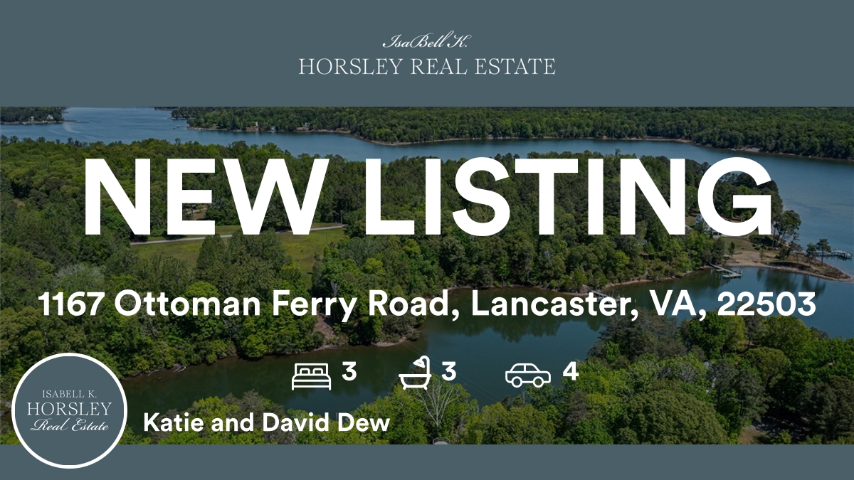 🛌 3 🛀 3 🚘 4
📍 1167 Ottoman Ferry Road, Lancaster, VA, 22503

My latest listing on RateMyAgent.
(VA) 0225078297
rma.reviews/0x77awocdskv

...
#ratemyagent #realestate