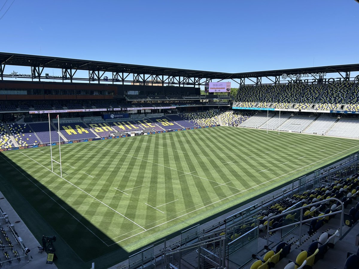 alexpolnow's tweet photo. Hell of a job by the whole crew the last two weeks. 6-day turnaround between the first rugby match in @GEODISPark and our home match last night. 

Champions Cup semis coming up Tuesday ⏭️ https://t.co/9gkQ3uxZ0T