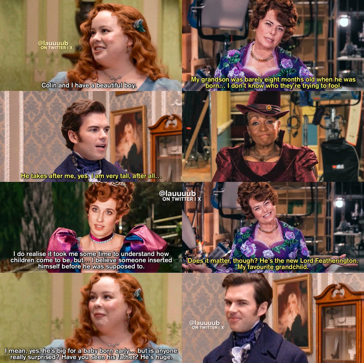 lauuuub's tweet photo. Keeping up with the Featheringtons - episode 4 

Title : 𝑻𝒉𝒆 𝒃𝒂𝒃𝒚 𝒘𝒂𝒔 𝒂𝒍𝒓𝒆𝒂𝒅𝒚 𝒊𝒏 𝒕𝒉𝒆𝒓𝒆 https://t.co/zc1TPJvipr