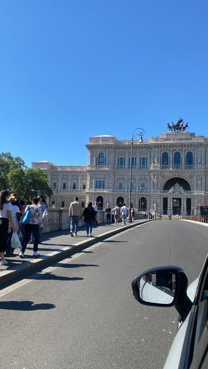 conte_ssa23's tweet image. Scorci di Roma #ora palazzo di giustizia