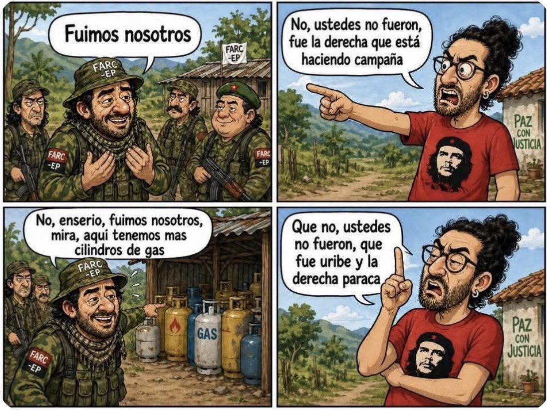GILBERTANDRES's tweet photo. @sandra_chindoy Cínica vos!! qué vivís como parásito ancestral buscando lástima en todo el país, le recuerdo que sus ancestros son muy parceros de las guerrillas colombianas!! O vos sos muy estúpida o definitivamente sos de izquierda. https://t.co/7WDyckfQeK