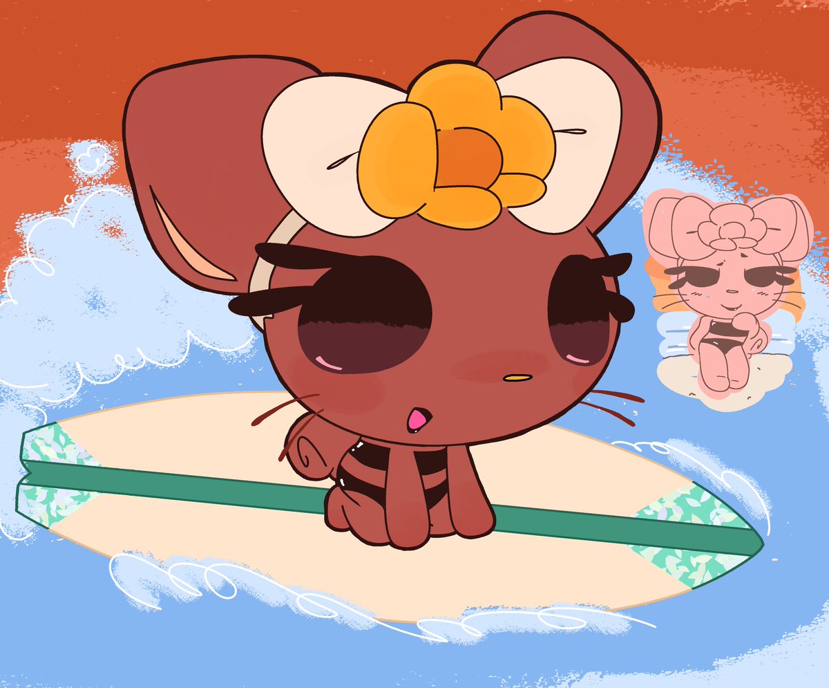 BleuStewdious's tweet photo. On NewGrounds I usually link a song to go with my art. I got stuck between Surfin' Summer and Sun Goddess. You'd think Surfin' Summer would be the obvious choice but I'd argue that Sun Goddess has a bit of a summery feel as well. I ended up going with both.

#Art #DigitalArt #TDM https://t.co/4rF8xiqjdc