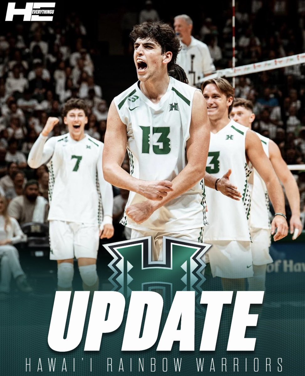 HawaiiHuddle's tweet photo. The Hawai'i Men's Volleyball team is the #2 overall seed in the National Collegiate Men’s Volleyball Tournament and will be hosting a regional match next weekend against the winner of USC/Belmont Abbey College.

#GoBows https://t.co/fC7gSHL5wF