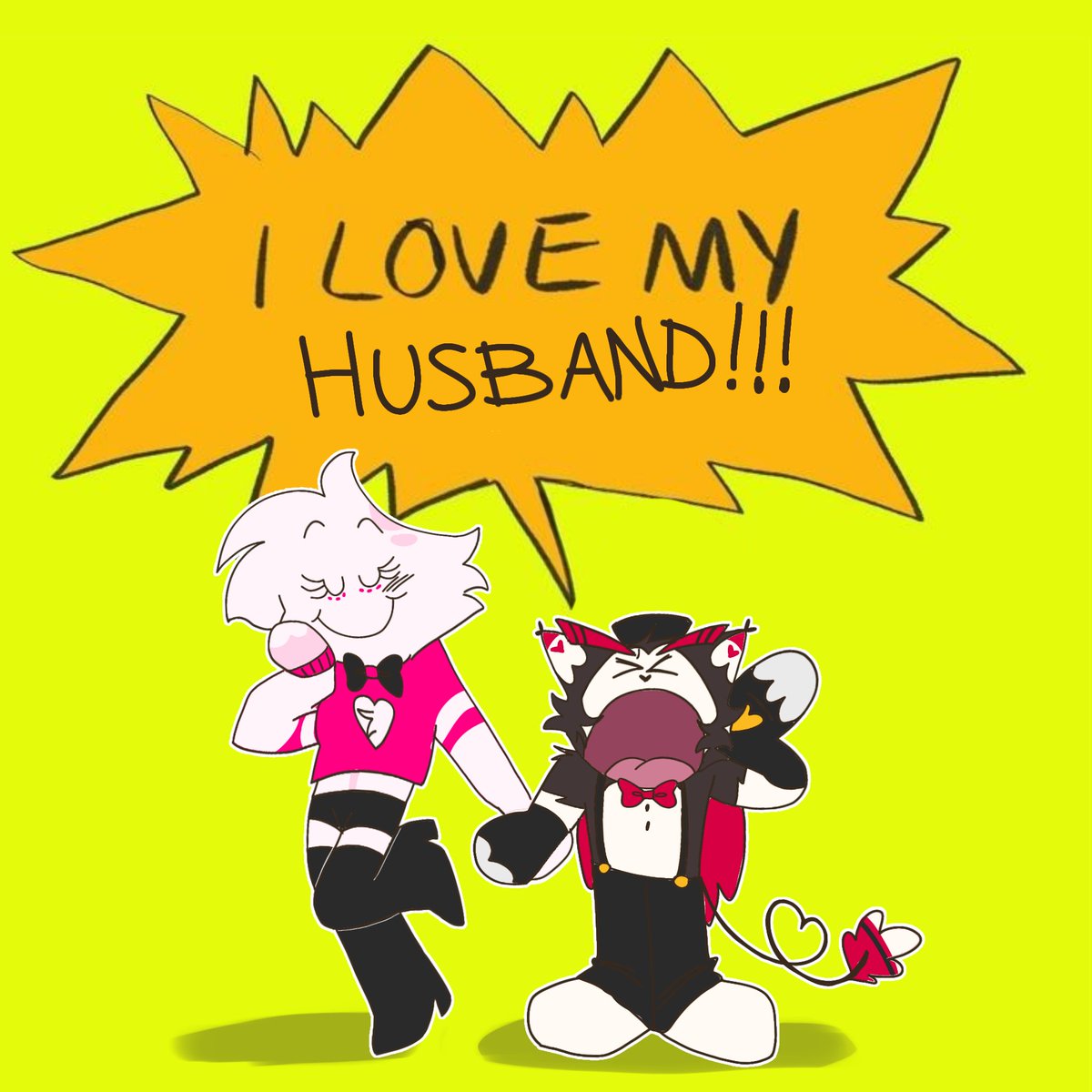 Xhkiu_'s tweet photo. HE LOVES HIS HUSBAND #husk #angeldust #huskerdust https://t.co/QP0xnToUx3