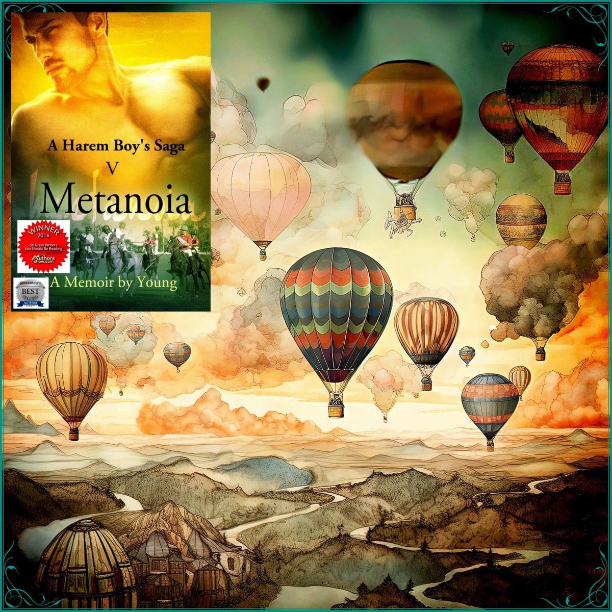 BernardFoo85867's tweet image. METANOIA amazon.com/dp/B07JM3WBCF
is the final volume of a #lovestory between a young man and his chaperone while maneuvering through the mine-fields of a Middle Eastern harem in the mid-1960s.
#Booktok #series #spicybooktok