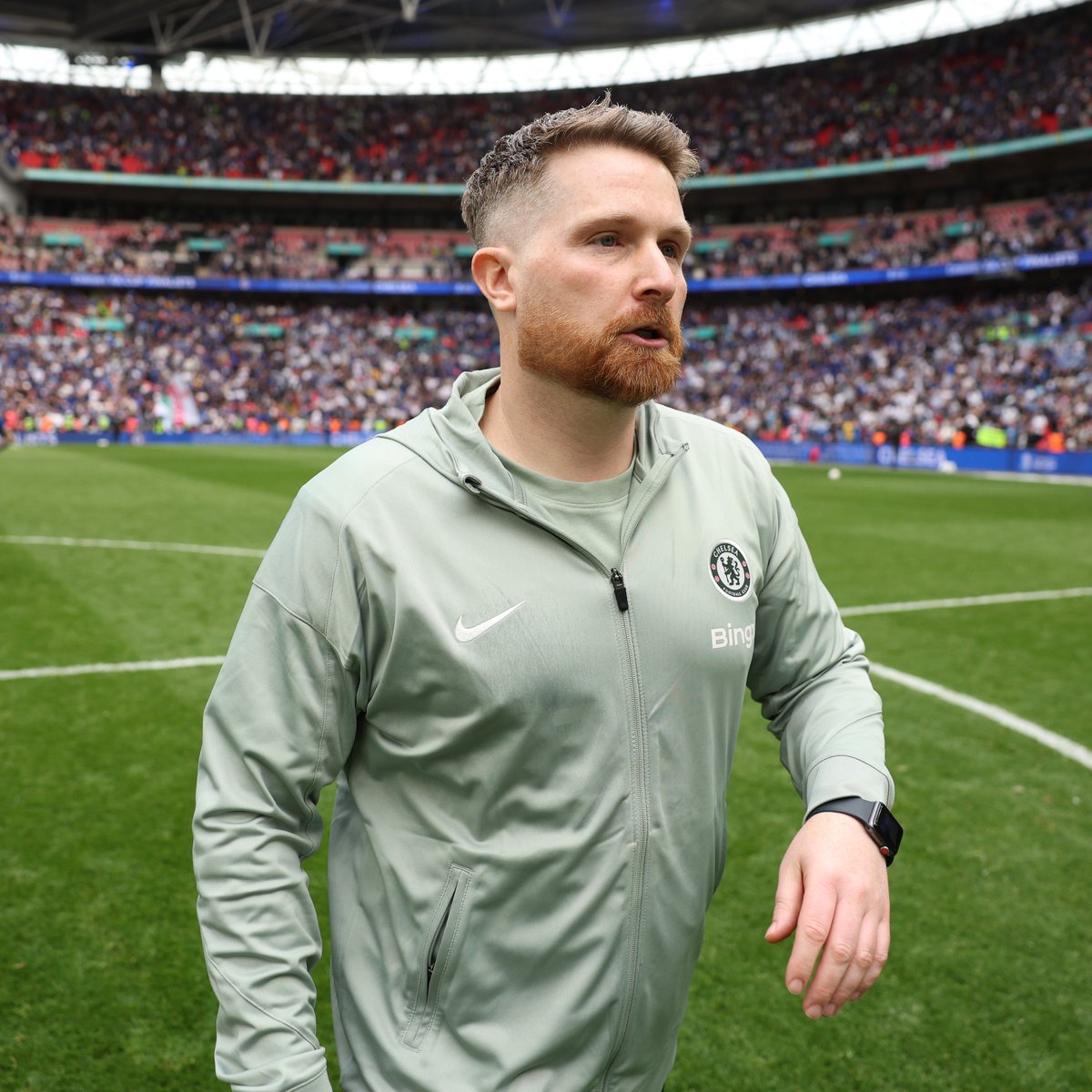 EmiratesFACup's tweet photo. One #EmiratesFACup game managed. One #EmiratesFACup Final reached for Calum McFarlane. https://t.co/EQEfyzdZ26