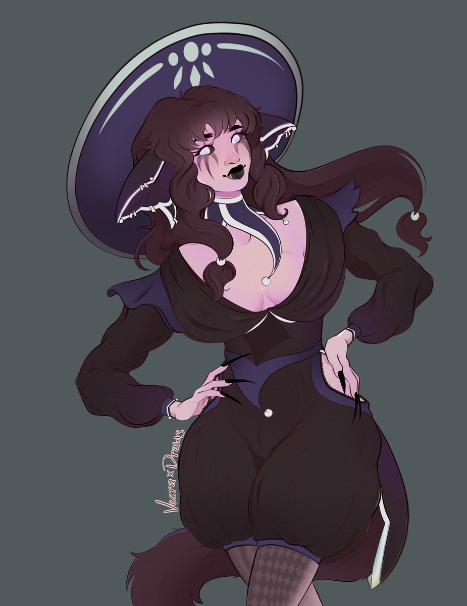 VileVeera's tweet photo. Art for @/adoringmoney ! Slowly but surely expanding my portfolio 😩 #artist #dnd #art #digitalart #dungeonsanddragons https://t.co/cQB6TnAFm3