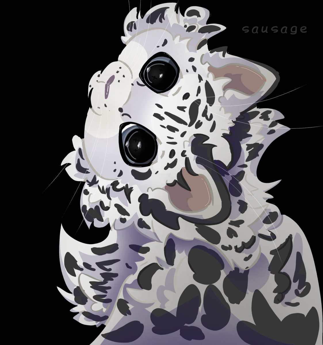sausage1908's tweet image. Snow leopards are so cute :3
#art #SnowLeopard #Animalart