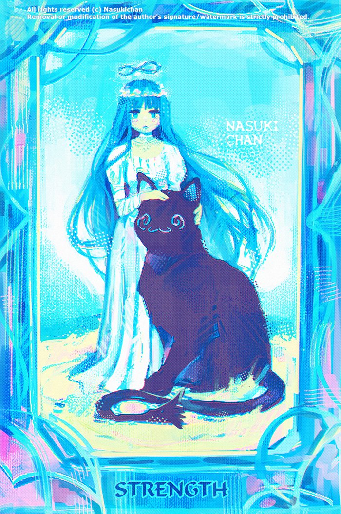 NasukiChan's tweet image. My OCs as tarot cards ✨
Which one is your favorite? 
#art #illustration