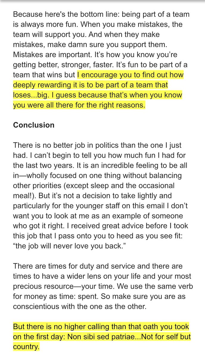 whignewtons's tweet photo. Someone recently reminded me of the advice I offered in my DOJ farewell email: Trust first. 

Lots of people take to heart Truman’s “if you want a friend in Washington, get a dog.” But it’s not a fact, it’s a choice. 

Non sibi sed patriae https://t.co/dY8IqVtPBs